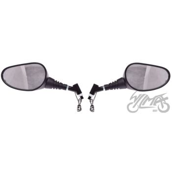 Tahavaatepeegel tulega M10