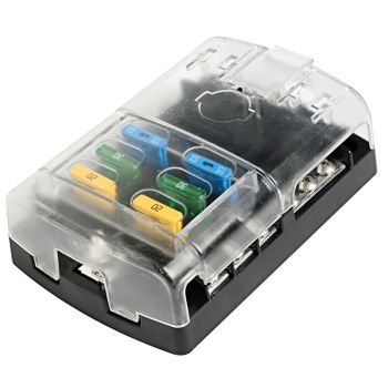 Polycarbonate fuse holder box