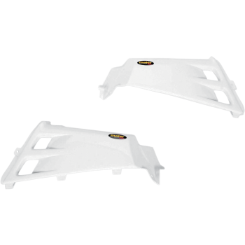 GAS TANK CVR BANSHEE WHT