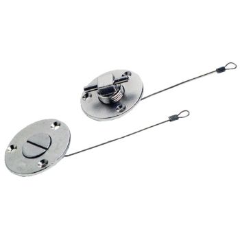 Drain plug w/manual T opening