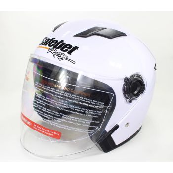 Kiiver SAFEBET HF-223 WHITE (ilma ECE)