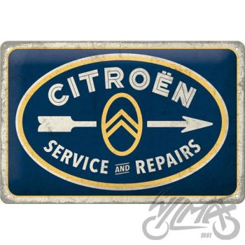 TINNIMÄRK 20x30 CITROEN TEENINDUS 22328