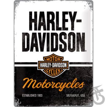 Märk (plekist) 30x40 Harley-Davidson