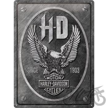 Märk (plekist) 30x40 harley-davidson