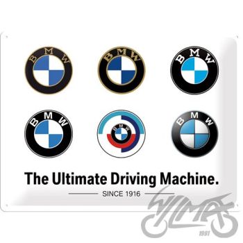 Märk (plekist) 30x40 bmw evolution