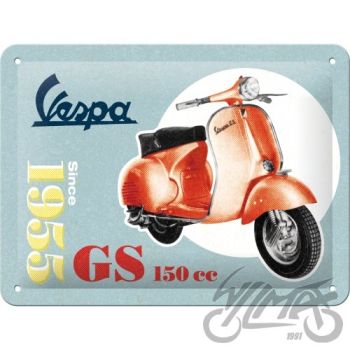 Märk (plekist) 15x20 Vespa GS150