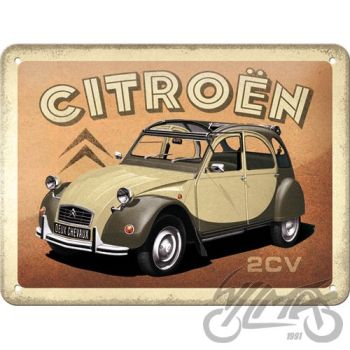 PLEKKMÄRK 15X20 CITROEN 2CV 26257