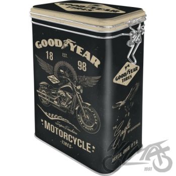 Goodyeari mootorratta plekk-karp klambriga