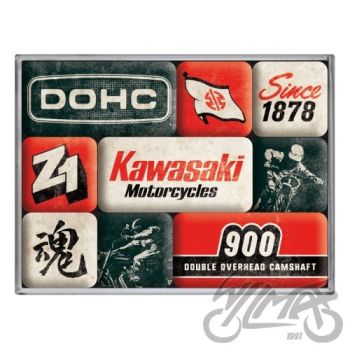 Magneti komplekt (9tk) - KAWASAKI mootorratas