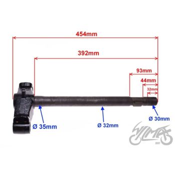 Piaggio ZIP amordi kahvel