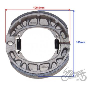Tagumised piduriklotsid Ogar900