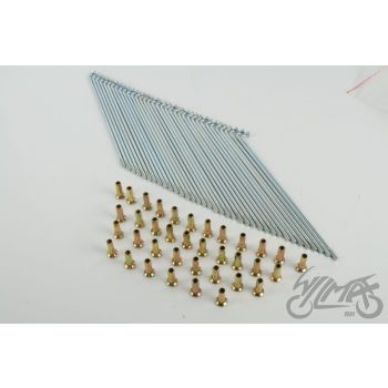 KODARITE KOMPLEKT, RATAS ROG6222 36 KODARIT + NIPLID OGAR900