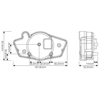 Spidomeeter Koso Digital Cockpit RX2