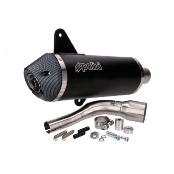 Polini väljalaskesüsteem Vespa GTS / GTV 125-300 Euro 3 jaoks