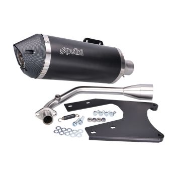 Polini Slip-On väljalaskesüsteem Vespa Primavera 125 iGet Euro5, Sprint 125 iGet Euro5 jaoks