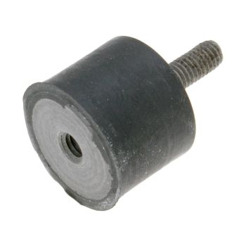 summuti kummipuks / vaikne plokk kummilaager Polini 25x20mm M6x18mm