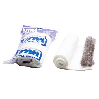 Polini kaetud klaaskiud koos Inoxiga