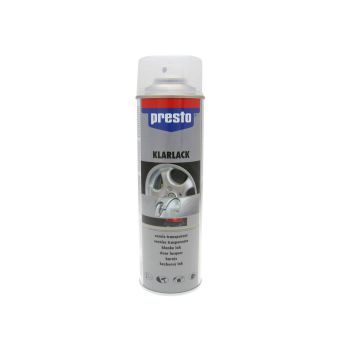 clear lacquer Presto glossy finish for spray paints 500ml