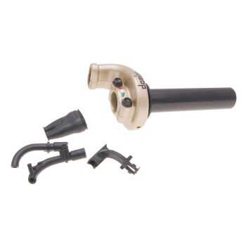 kiirtoimega gaasirull Domino KRE 03 maastikusõiduks 2.6°/ 45mm titaanivärvi - universaalne