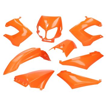 101 Octane kattekomplekt oranž mudelitele Derbi Senda R, SM X-Treme, SM DRD