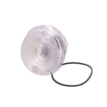 Starmoto Europe eesmine suunatule lääts 80 mm valge mudelitele Simson S50, S51, S70, SR50, SR80, MZ TS 250, ETZ 125, ETZ 150, ETZ 250