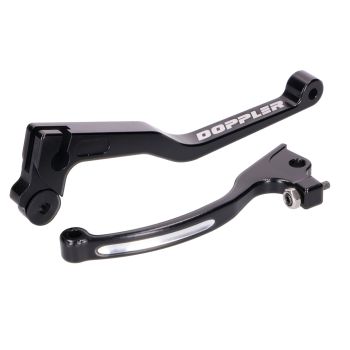 Doppler piduri- ja sidurihoobade komplekt CNC must Rieju MRT 2018-