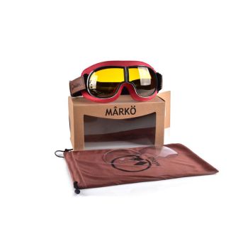 goggle MÂRKÖ B3 Replica punane