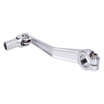gearshift lever foldable aluminum anodized silver for Simson S50, S51, S53, S70, S83