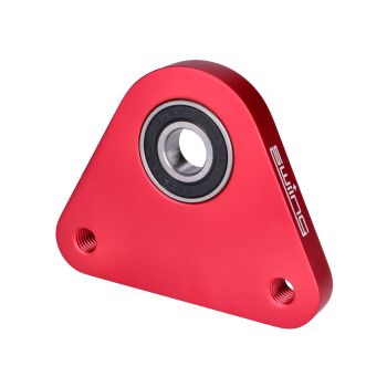 tagaratta laagriplaat swiing racing alumiinium punane Piaggio Ciao, Si, Bravo, Boxer jaoks