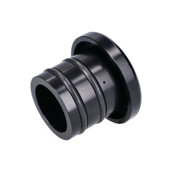 gaasikork 66Heroes alumiinium must, ümmargune, metallpaak Piaggio Ciao, Bravo jaoks