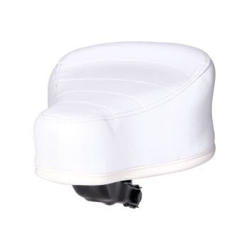 uus tüüpi valge sadul / iste Puch logoga Puchile