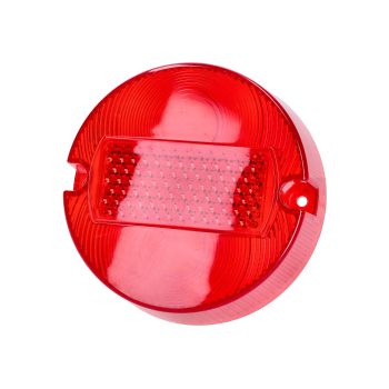 rear light lens 100mm red color for Simson S50, S51, S70, KR50, KR51, Schwalbe w/o e-mark
