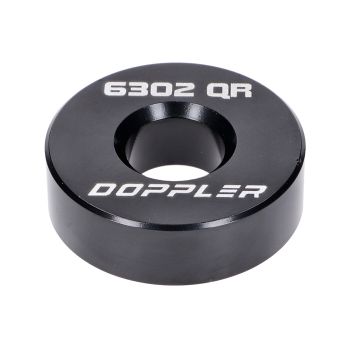 bearing dummy Doppler Alu CNC black for 6302 bearing