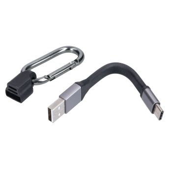 charging cable keychain 10cm USB to USB-C plug