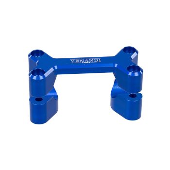 handlebar mount Venandi Dogbone CNC blue for Simson S50, S51