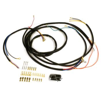 Wiring loom set for conversion (incl. light switch) -BGM PRO, Vespa AC conversion to electronic ignition- Vespa Smallframe V50, 50N, PV125, ET3, Vespa Largeframe Sprint, Rally, TS, GT, GTR, GL, Super, GS160, SS180, VNA, VNB, VBA, VBB