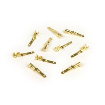 Crimp terminal - male spade connector 2.8mm Ø=0.5-1.0mm²- DIN 46244 - 10 pcs