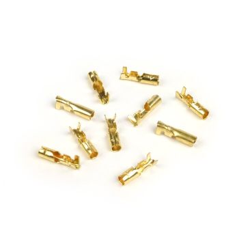 Crimp terminal -bullet socket 4mm Ø=0.5-1.0mm²- 10 pcs