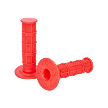 Grip set Off-Road Waffle red 22mm universal