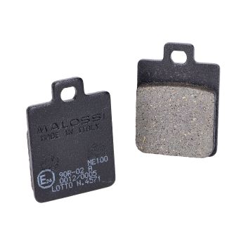 brake pads Malossi organic for Gilera, Piaggio, Vespa