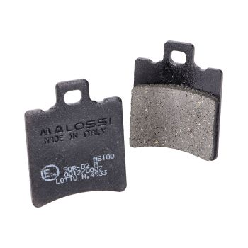 brake pads Malossi organic for Aprilia, Malaguti, MBK, Piaggio, Yamaha