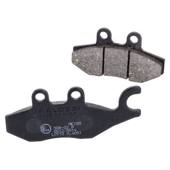 brake pads Malossi organic for Aprilia, Derbi, Gilera, Piaggio, Vespa