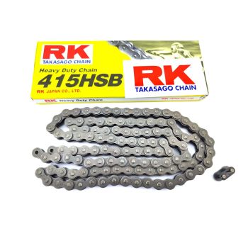 Chain 415 116 links 1/2 x 3/16 for Zündapp, Bergsteiger M 25 Type 434, GTS 50, C 50 Sport