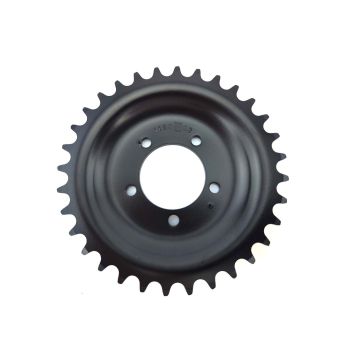 Sprocket steel 32 teeth 41mm inner diameter 14mm offset 415 chain type for Ejsot, Sachs H 90 VE, Hercules moped 252, MP2, DKW, Miele, Göricke, Rixe, Gritzner