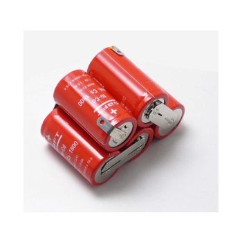 NiCd battery ULO 6 Volt 1.9 Ah for Zündapp Kreidler Hercules Puch Moped Mokick KKR, GTS KS