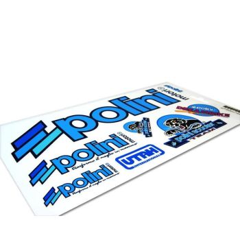 sticker set Polini Scooter Team