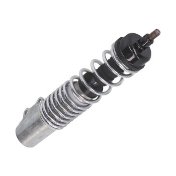 Piaggio eesmine amortisaator OEM hõbedane mudelitele Vespa LX, LXV, S