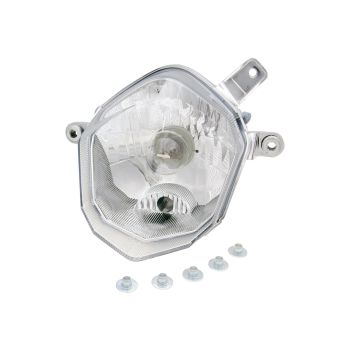 headlight assy OEM for Derbi GPR Nude, Senda HYP, DRD, DRD Pro, Gilera RCR, SMT