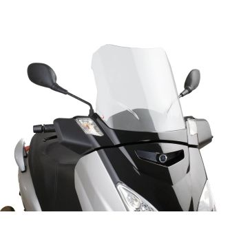 tuulekaitse Puig V-Tech Sport läbipaistev - Yamaha X-Max 125 YP125R 06-09