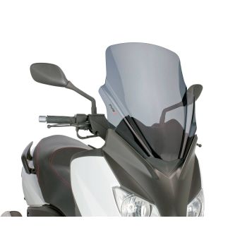 tuulekaitse Puig V-Tech Touring tume toonitud - Yamaha X-Max 125 YP125R 10-14